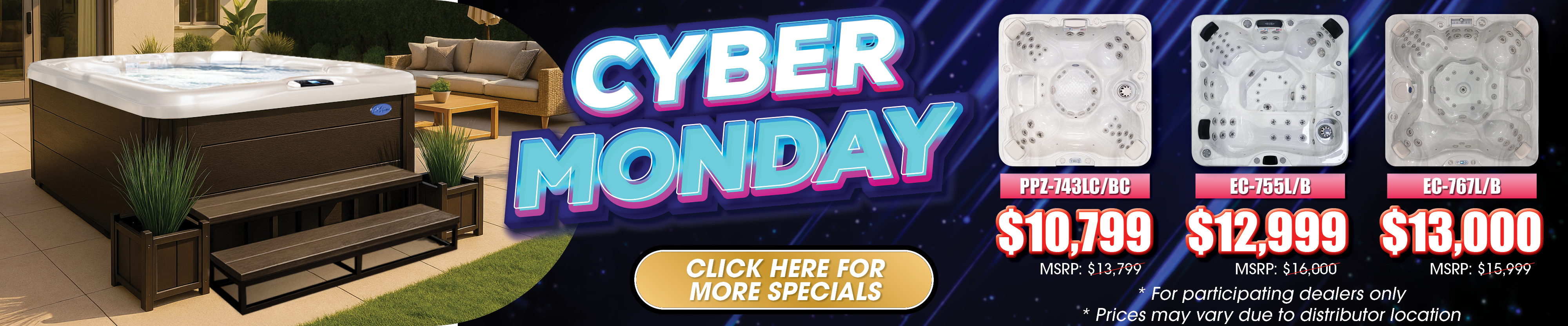 Calspas hot tub being used in a family setting - Saratoga Springs